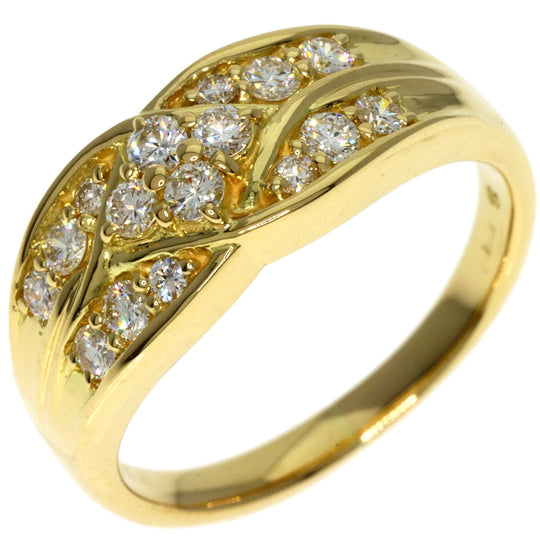 MONNICKENDAM Ring 18K Yellow Gold gold diamond Women Used Authentic