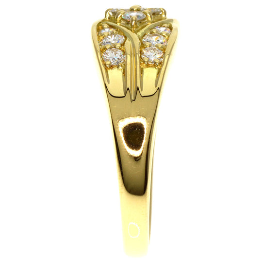 MONNICKENDAM Ring 18K Yellow Gold gold diamond Women Used Authentic