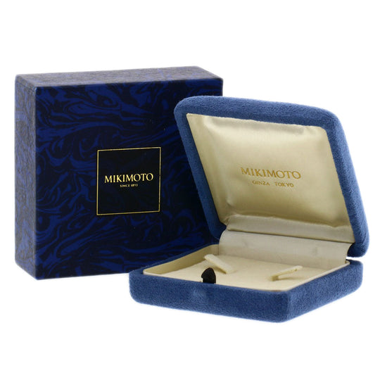 MIKIMOTO Necklace 18K Yellow Gold gold Pearl Diamond Rose motif