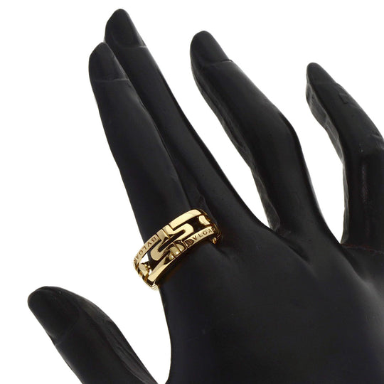 BVLGARI Ring 18K Yellow Gold gold Parentesi Small