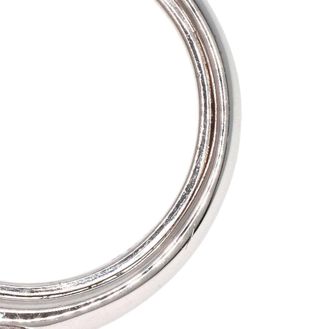Ponte Vecchio Ring K18WG Silver Star motif Diamond