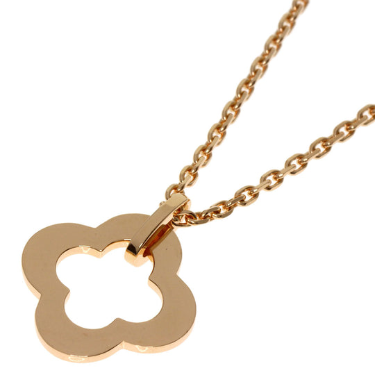 Van Cleef & Arpels Necklace 18K Pink Gold gold Byzantine Alhambra Women Used Authentic