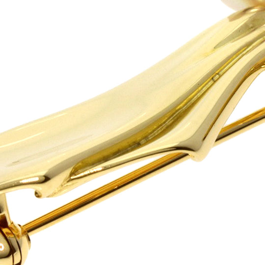 MIKIMOTO Brooch 18K Yellow Gold gold Akoya pearl Pearl