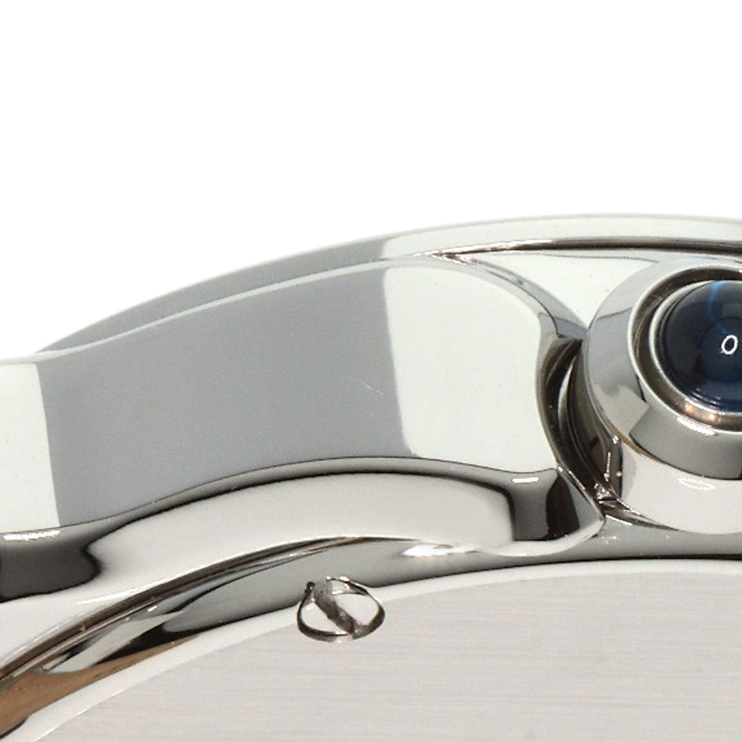 Chopard Watches Quartz 8509 Stainless Steel, Leather Silver Happy Sports Maker Complete White shell dial Women Used Authentic