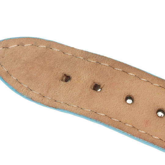 Chopard Watches Quartz 8509 Stainless Steel, Leather Silver Happy Sports Maker Complete White shell dial Women Used Authentic