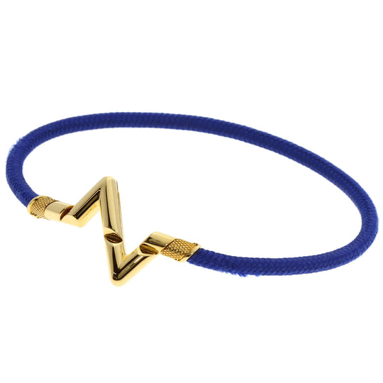 LOUIS VUITTON bracelet 18K Yellow Gold gold LV Vault Upside Down GM Women Used Authentic