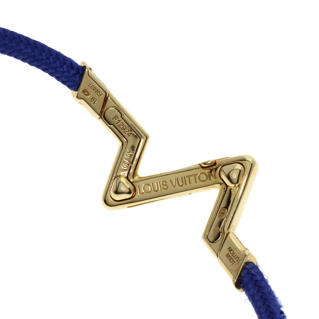 LOUIS VUITTON bracelet 18K Yellow Gold gold LV Vault Upside Down GM Women Used Authentic