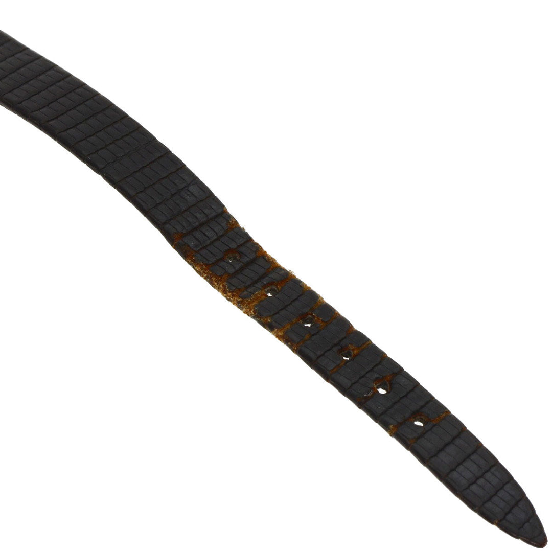 Chopard Watches Quartz 20/3095 K18YG, leather gold Happy diamond gold dial Women Used Authentic