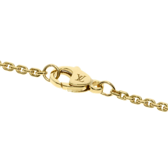 LOUIS VUITTON Necklace 18K Yellow Gold gold Volt One GM Diamond Q93808 Women Used Authentic