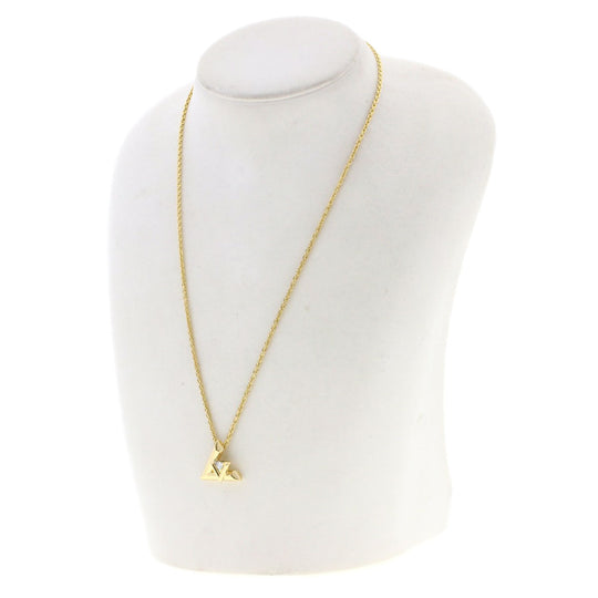 LOUIS VUITTON Necklace 18K Yellow Gold gold Volt One GM Diamond Q93808 Women Used Authentic