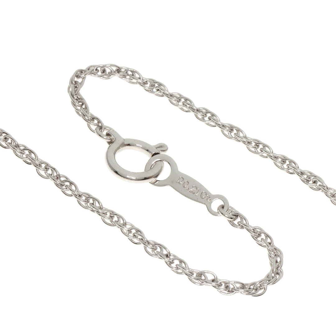 MIKIMOTO Necklace K18WG Silver Alexandrite diamond Women Used Authentic