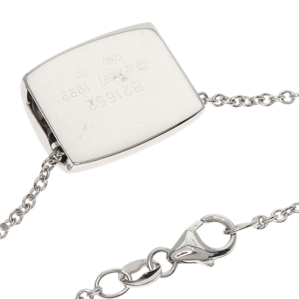 PIAGET Necklace K18WG Silver Possession Diamond Women Used Authentic