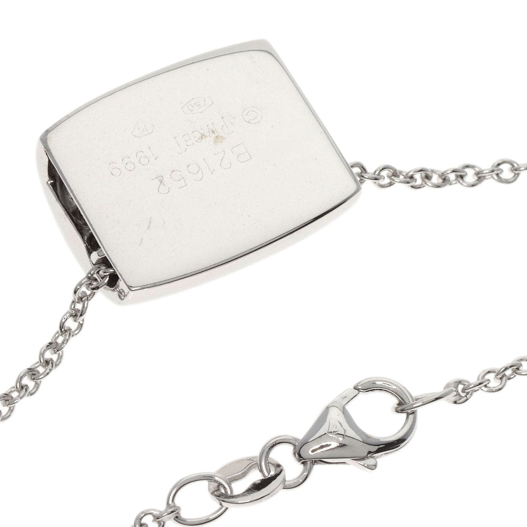 PIAGET Necklace K18WG Silver Possession Diamond Women Used Authentic