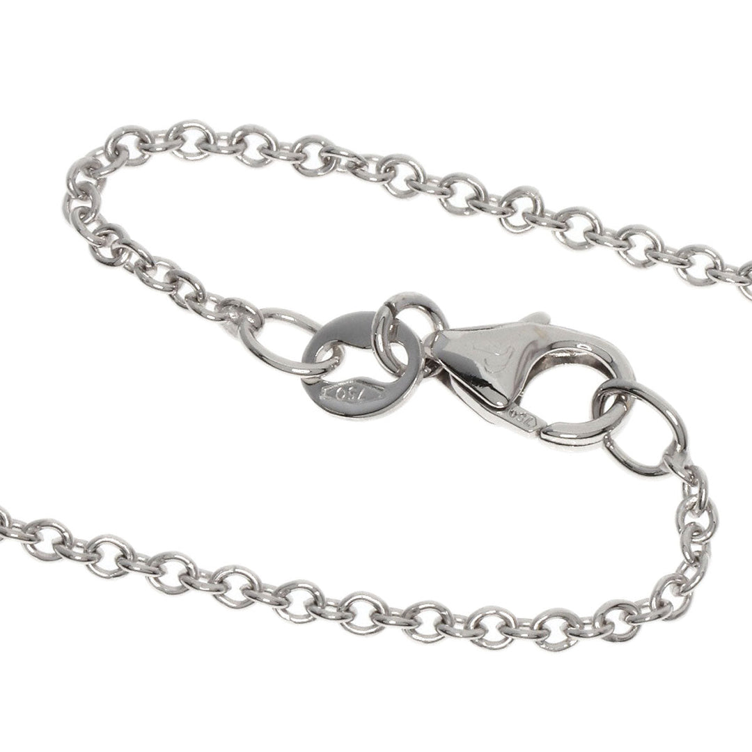 PIAGET Necklace K18WG Silver Possession Diamond Women Used Authentic