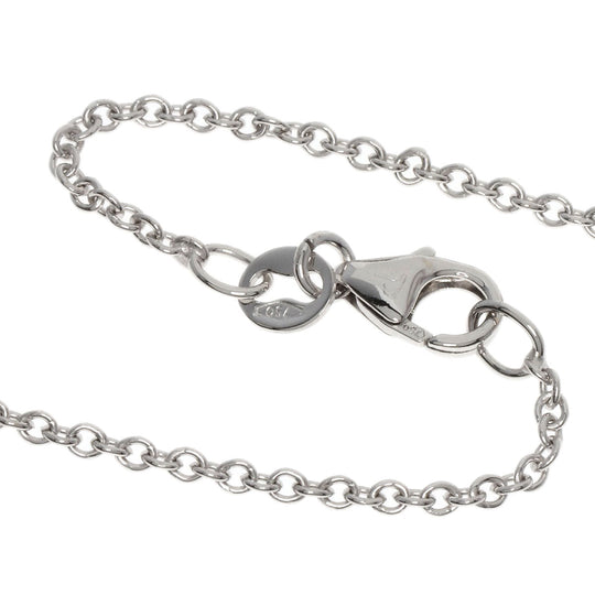 PIAGET Necklace K18WG Silver Possession Diamond Women Used Authentic