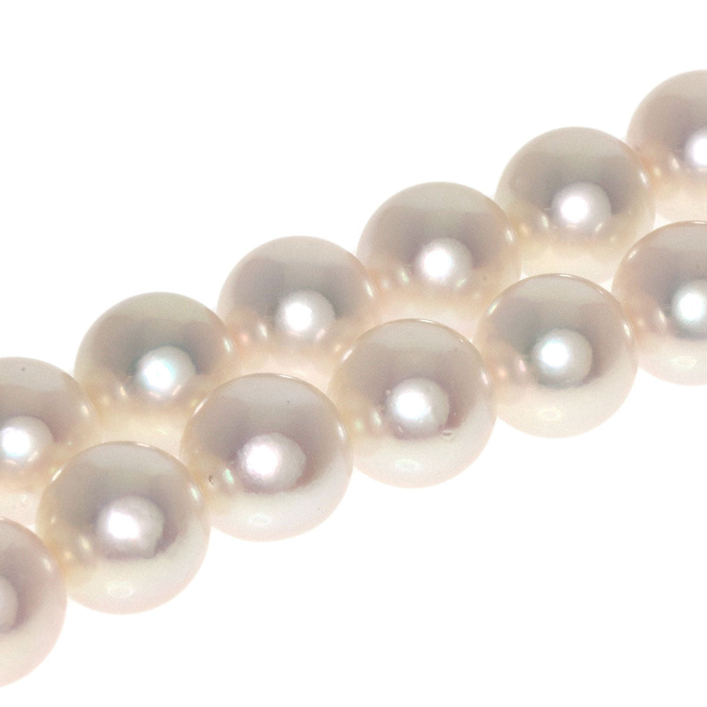 MIKIMOTO Necklace SV Silver Akoya pearl Pearl Women Used Authentic
