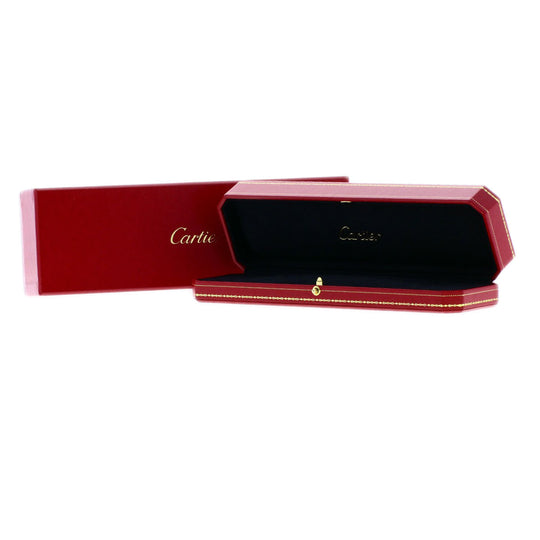 CARTIER bracelet 18K Yellow Gold gold Amulet de Cartier XS Diamond Chrysoprase Women Used Authentic