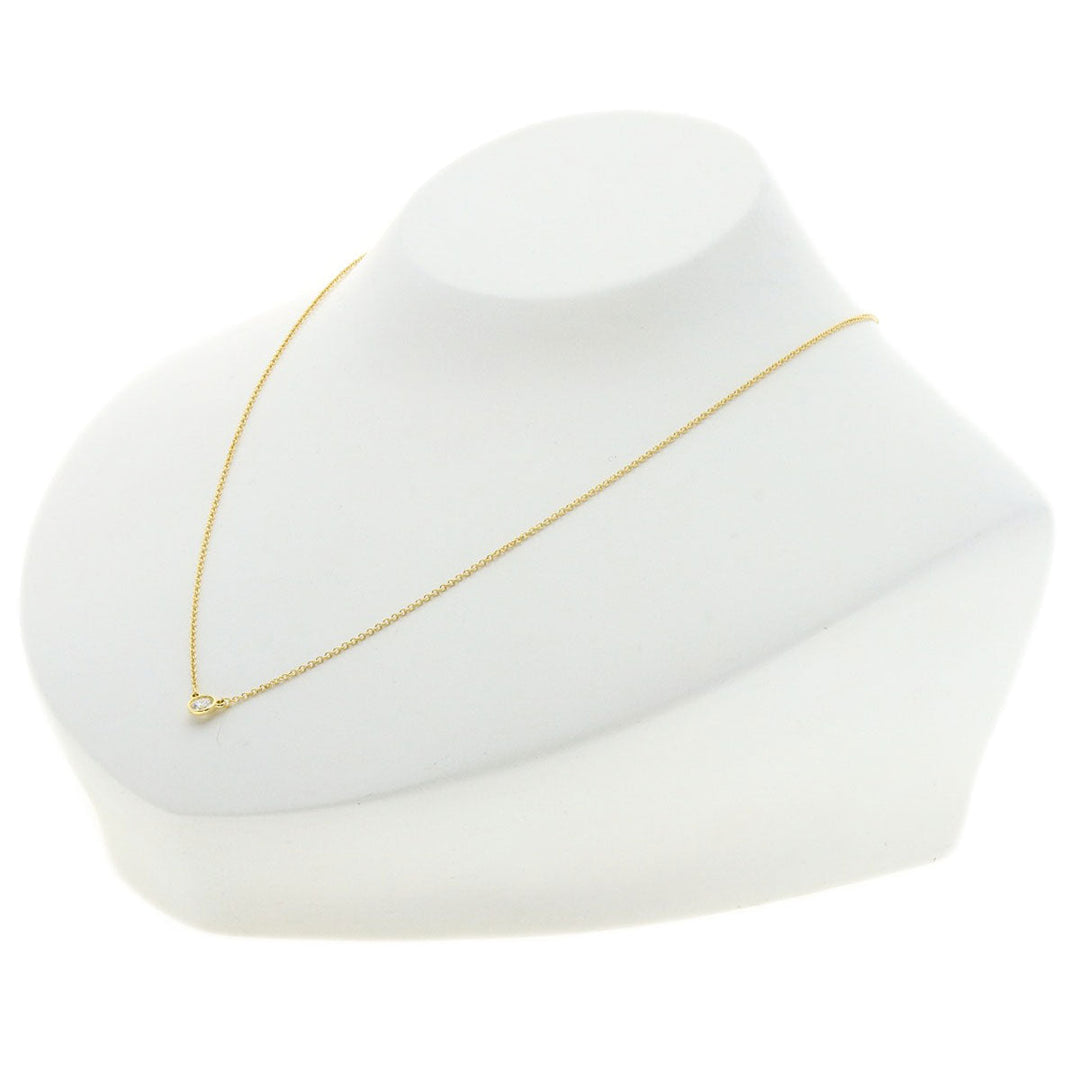 TIFFANY&Co. Necklace 18K Yellow Gold gold By the yard diamond Women Used Authentic
