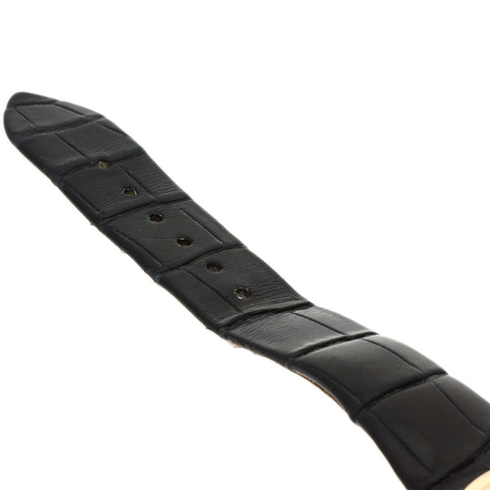 BVLGARI Watches Quartz DVP30G K18PG, leather gold Diva Dream black dial Women Used Authentic
