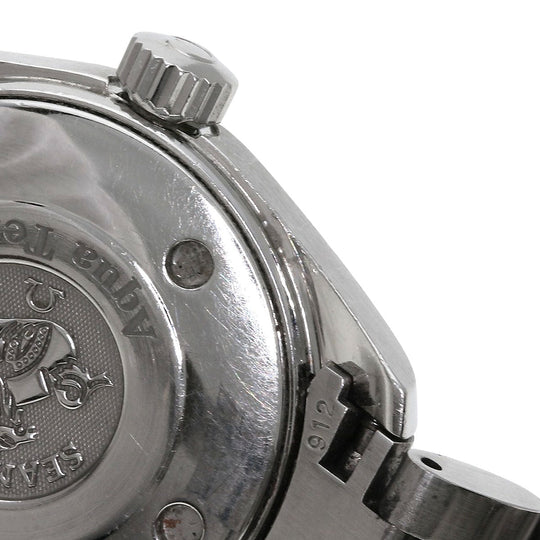 OMEGA Watches Quartz 2577.50 Stainless Steel Silver Seamaster Aqua Terra black dial
