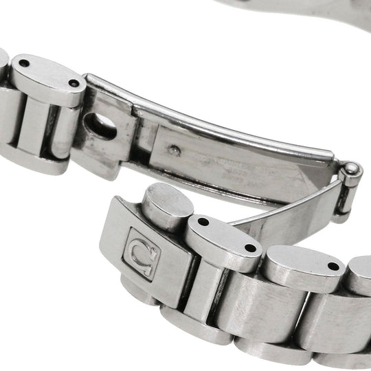 OMEGA Watches Quartz 2577.50 Stainless Steel Silver Seamaster Aqua Terra black dial