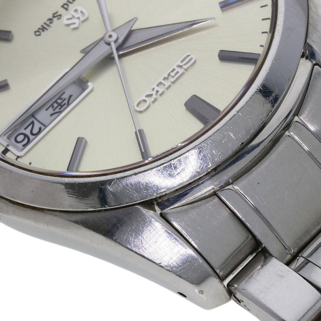 SEIKO Watches Quartz SBGT235 Stainless Steel , Stainless Steel Silver Grand Seiko Silver dial mens Used Authentic