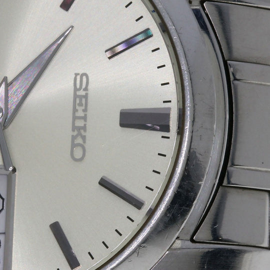 SEIKO Watches Quartz SBGT235 Stainless Steel , Stainless Steel Silver Grand Seiko Silver dial mens Used Authentic