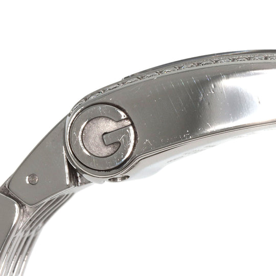 GUCCI Watches Quartz 8600L Stainless Steel Silver G Metro Diamond White shell dial