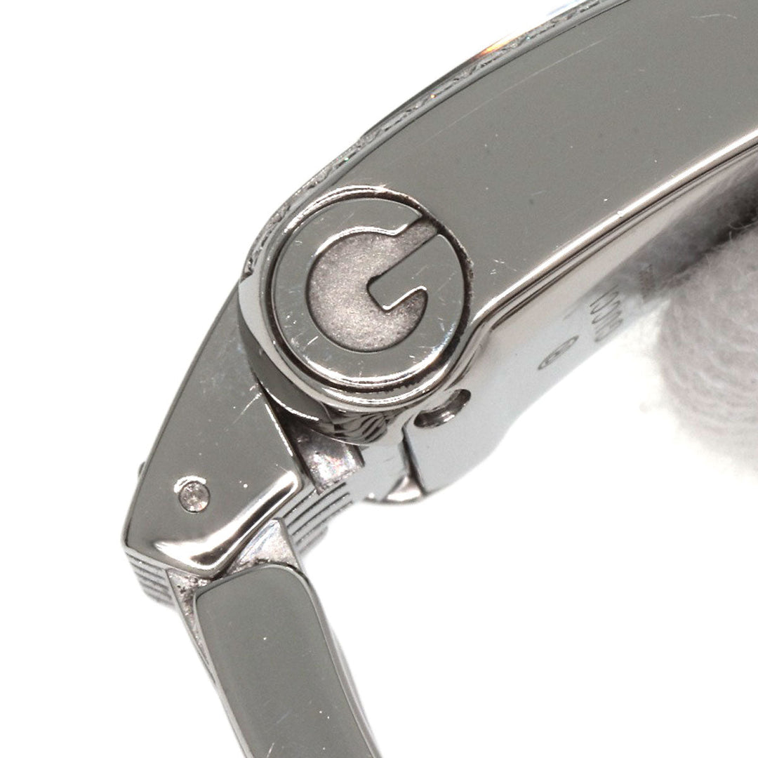 GUCCI Watches Quartz 8600L Stainless Steel Silver G Metro Diamond White shell dial
