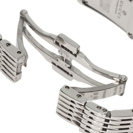 GUCCI Watches Quartz 8600L Stainless Steel Silver G Metro Diamond White shell dial