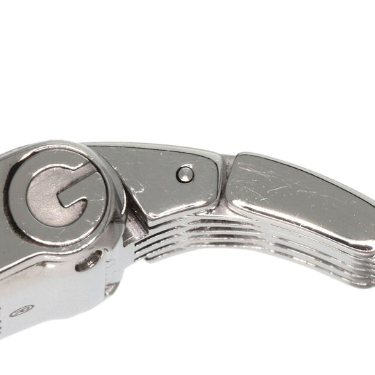 GUCCI Watches Quartz 8600L Stainless Steel Silver G Metro Diamond White shell dial
