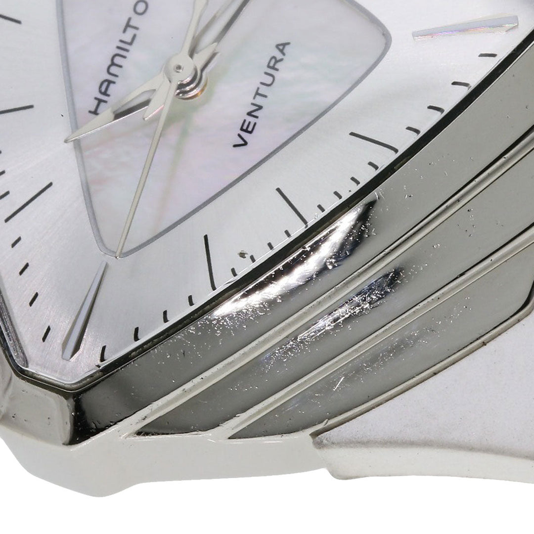 HAMILTON Watches Quartz H24251391 Stainless Steel Silver Ventura White shell dial