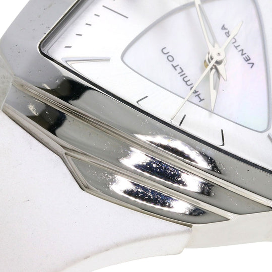HAMILTON Watches Quartz H24251391 Stainless Steel Silver Ventura White shell dial
