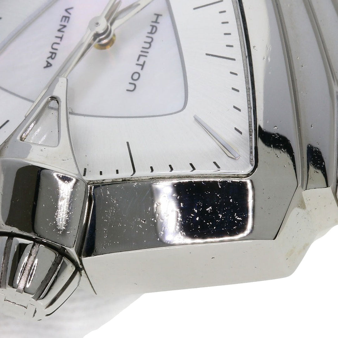 HAMILTON Watches Quartz H24251391 Stainless Steel Silver Ventura White shell dial