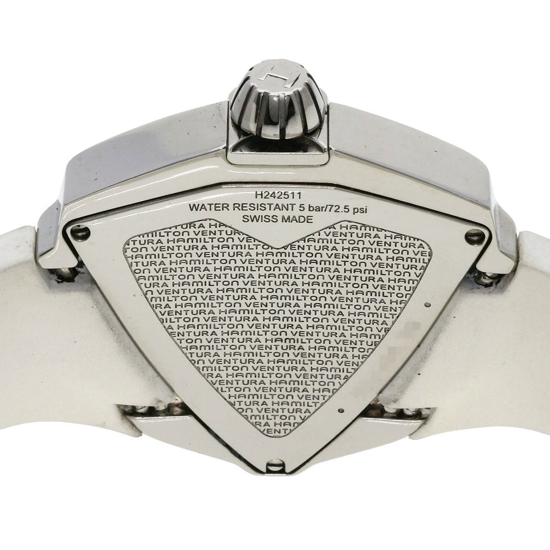 HAMILTON Watches Quartz H24251391 Stainless Steel Silver Ventura White shell dial