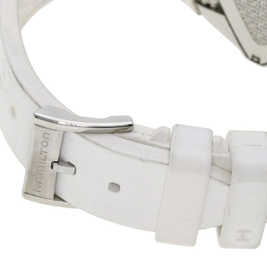 HAMILTON Watches Quartz H24251391 Stainless Steel Silver Ventura White shell dial