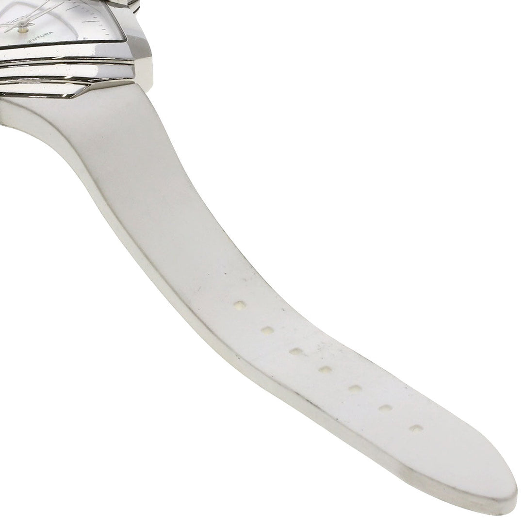 HAMILTON Watches Quartz H24251391 Stainless Steel Silver Ventura White shell dial