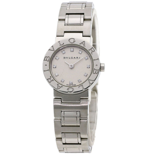 BVLGARI Watches Quartz BB23SS Stainless Steel Silver BVLGARI BVLGARI 12P Diamond Silver dial