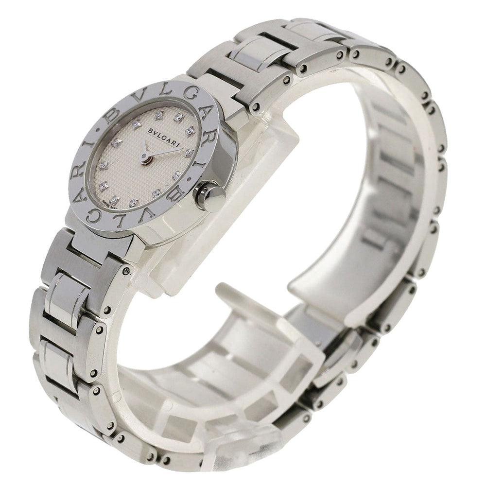 BVLGARI Watches Quartz BB23SS Stainless Steel Silver BVLGARI BVLGARI 12P Diamond Silver dial