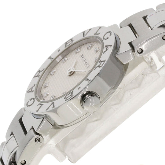 BVLGARI Watches Quartz BB23SS Stainless Steel Silver BVLGARI BVLGARI 12P Diamond Silver dial