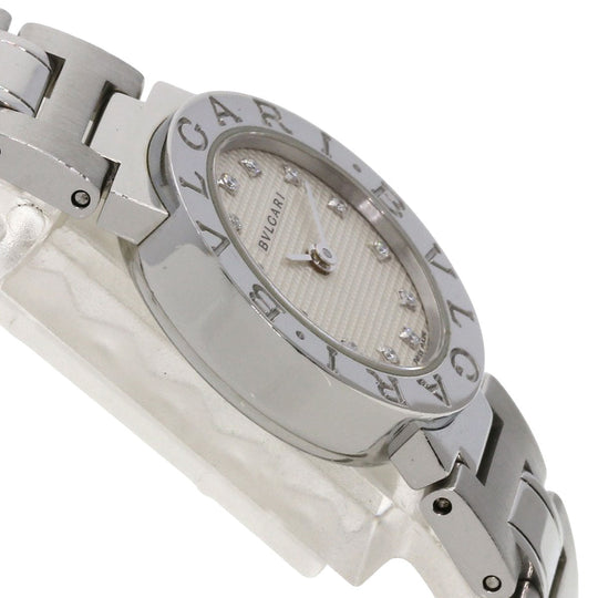 BVLGARI Watches Quartz BB23SS Stainless Steel Silver BVLGARI BVLGARI 12P Diamond Silver dial