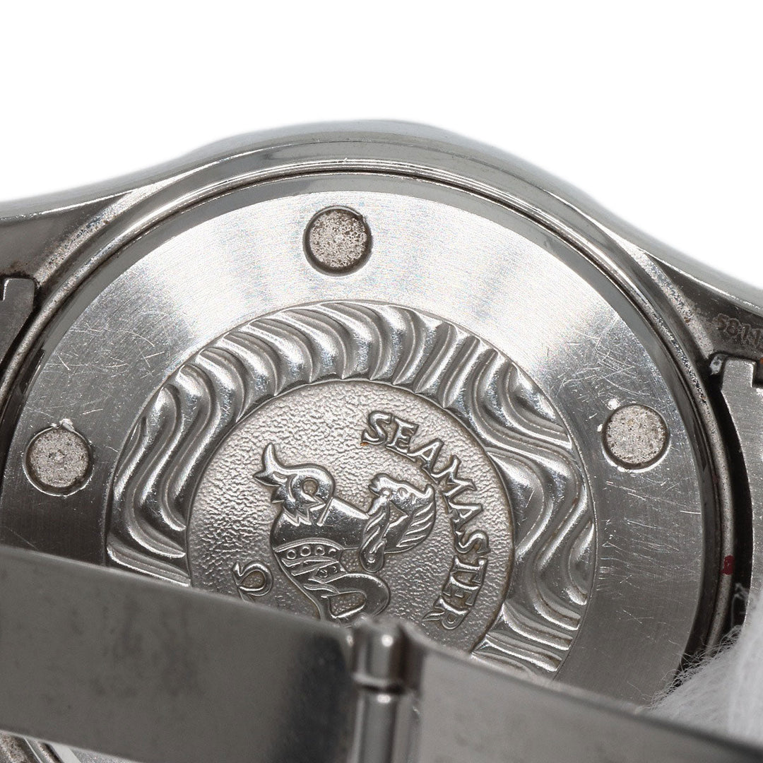 OMEGA Watches Quartz 2282.50 Stainless Steel Silver Seamaster 300 date black dial