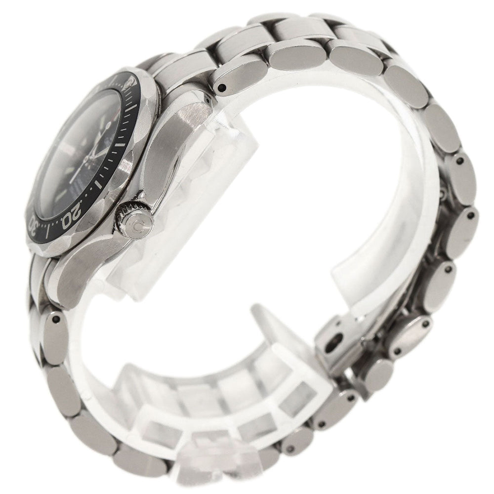 OMEGA Watches Quartz 2282.50 Stainless Steel Silver Seamaster 300 date black dial
