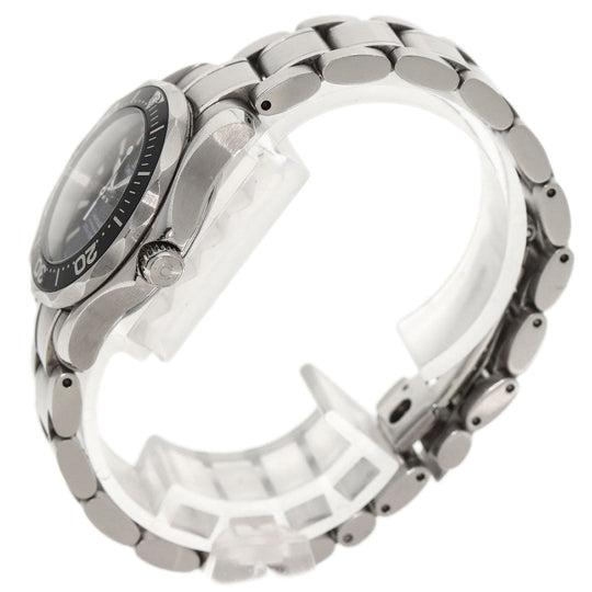 OMEGA Watches Quartz 2282.50 Stainless Steel Silver Seamaster 300 date black dial