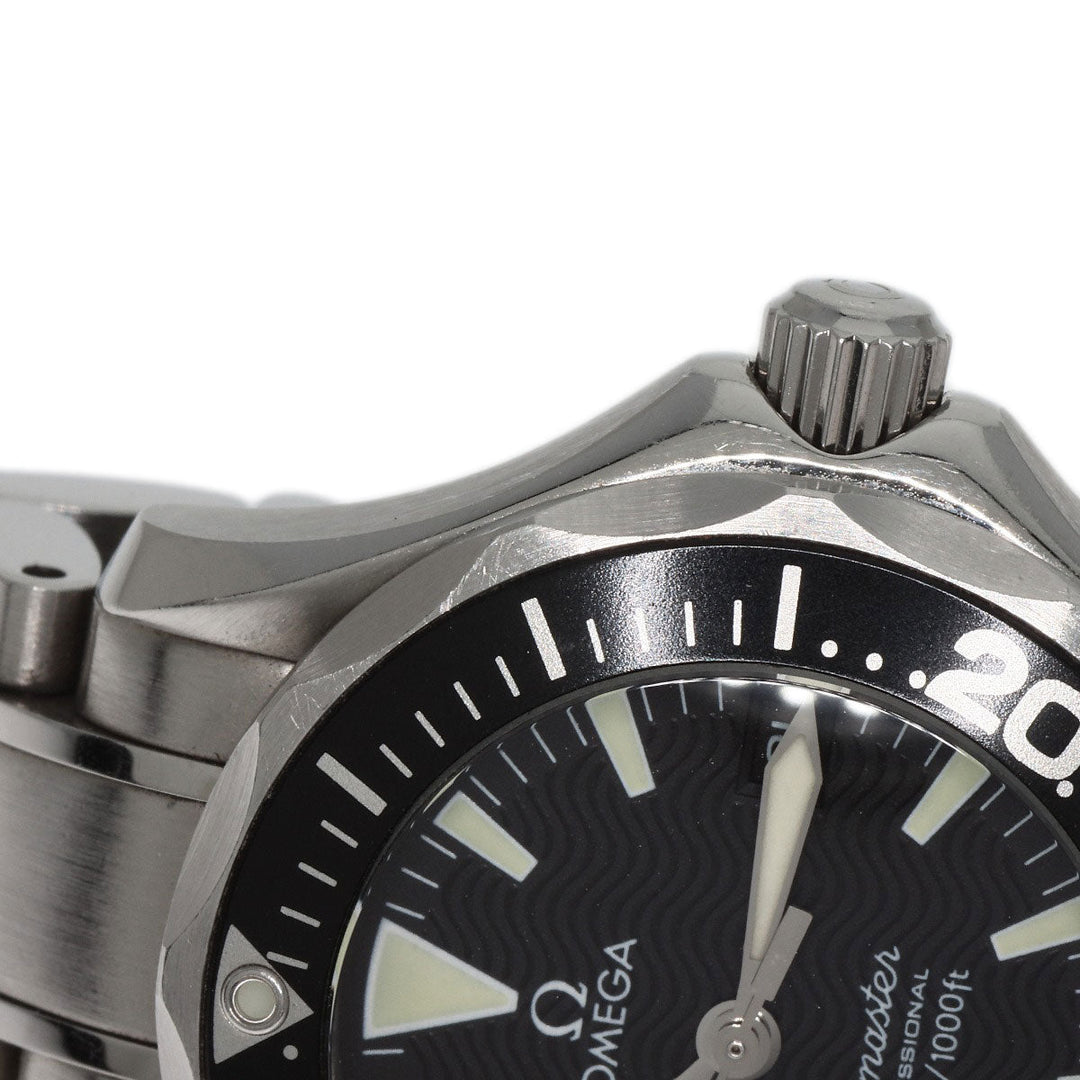 OMEGA Watches Quartz 2282.50 Stainless Steel Silver Seamaster 300 date black dial