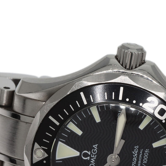 OMEGA Watches Quartz 2282.50 Stainless Steel Silver Seamaster 300 date black dial