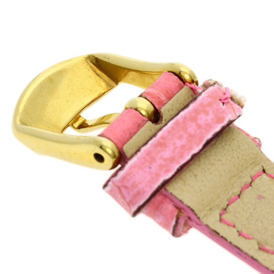 HAMILTON Watches Quartz Gold Plated, Leather gold Small Second 6254 gold dial Women Used Authentic