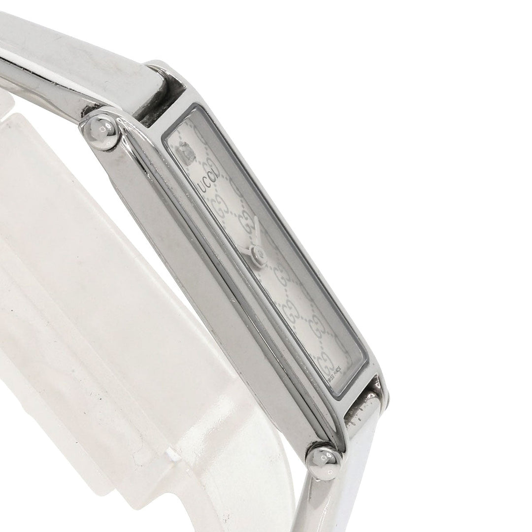 GUCCI Watches Quartz Stainless Steel Silver 1500L 1P Diamond Silver dial