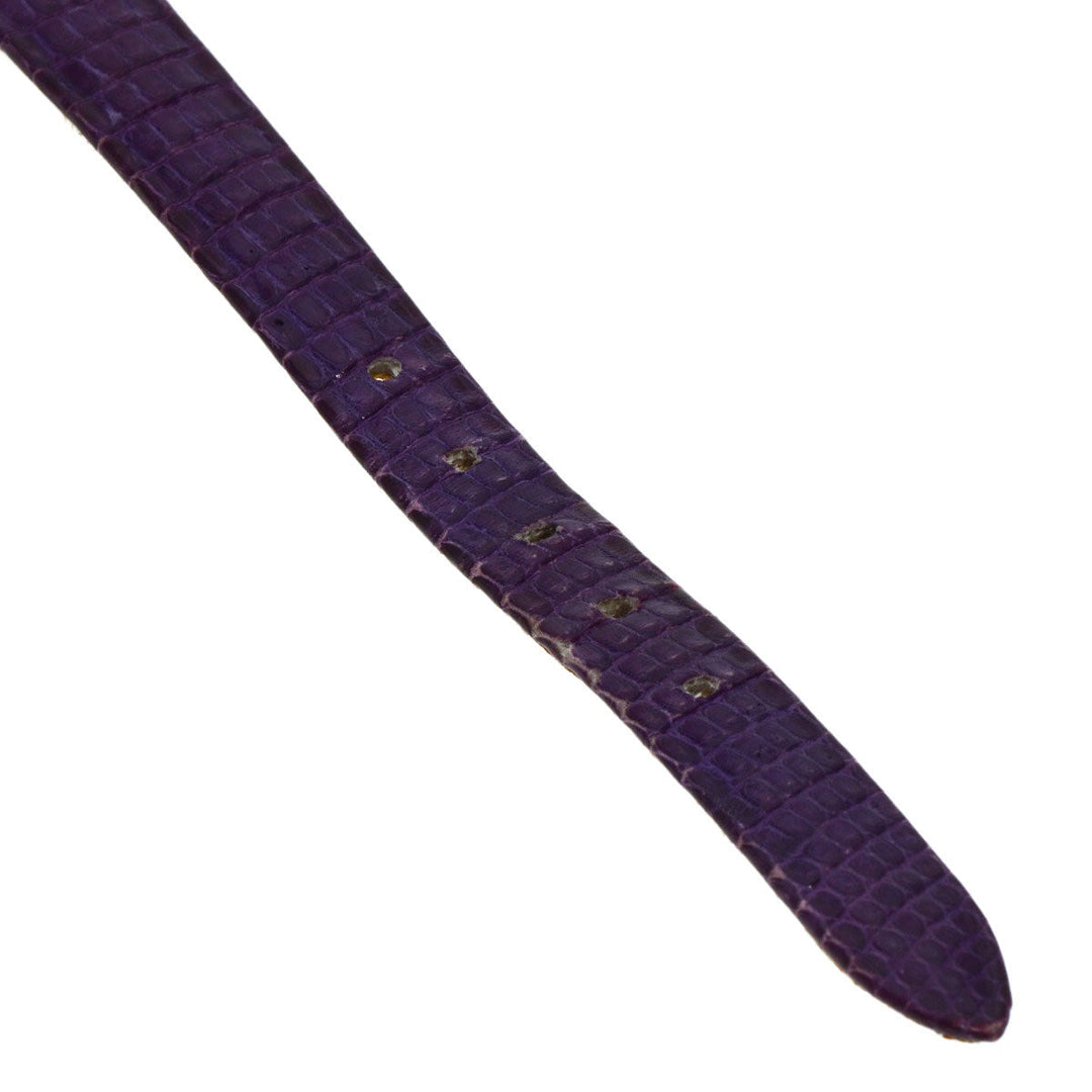 Chopard Watches Quartz 20/5334 K18YG, leather gold Happy Diamond Ribbon Manufacturer Complete gold dial Women Used Authentic