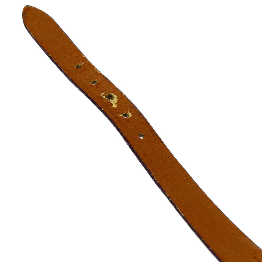 Chopard Watches Quartz 20/5334 K18YG, leather gold Happy Diamond Ribbon Manufacturer Complete gold dial Women Used Authentic